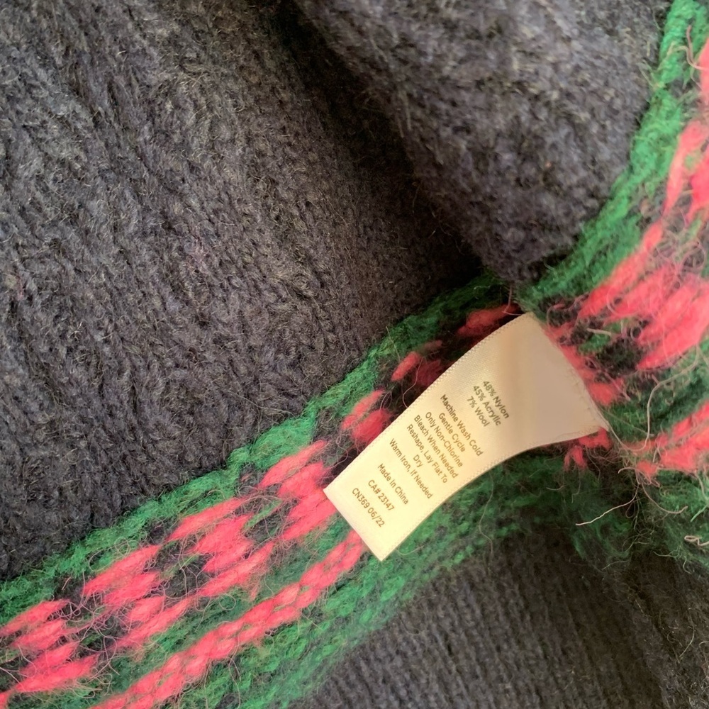 NWT Talbot Sweater Cardigan Winter Clothes Women Size Large Wool Mix Long - Picture 4 of 4